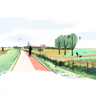 Landschapsplan voor regio Rivierenland