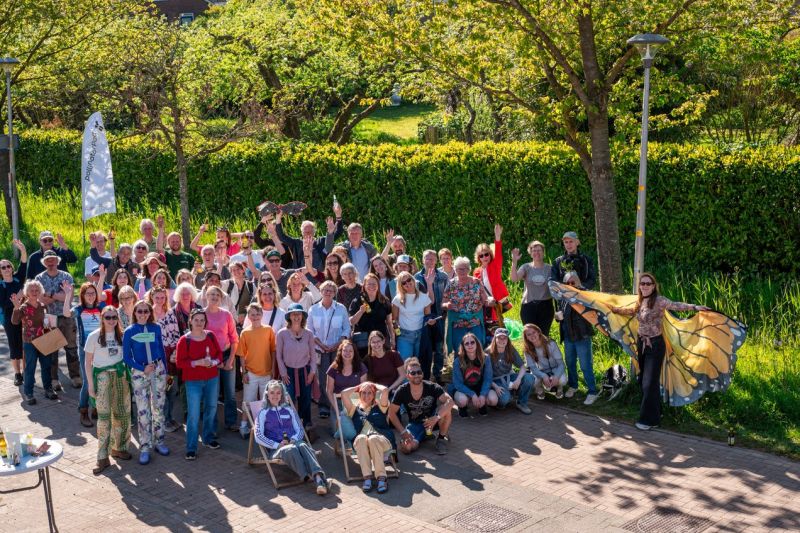 Het startsein voor het Pollinator Pad